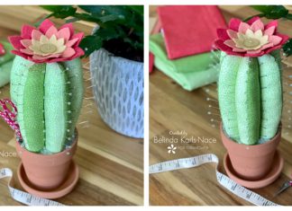 Prickly Potted Pincushion Free Sewing Pattern