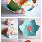 Scrappy Lily Bowl and Plate Free Sewing Pattern
