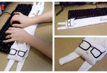 Keyboard Cat Wrist Rest Free Sewing Pattern