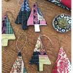 Scrappy Tree Ornaments Free Sewing Pattern