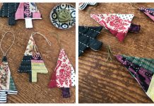 Scrappy Tree Ornaments Free Sewing Pattern