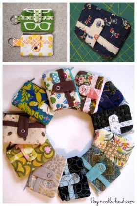 Zippy Wallet Free Sewing Pattern