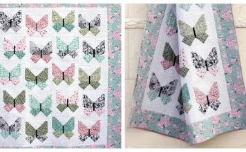 Butterfly Quilt Free Sewing Pattern