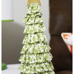 Ruffled Christmas Tree Free Sewing Pattern