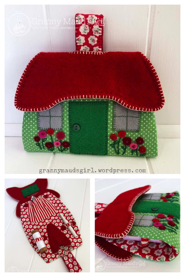 Cottage Sewing Case Free Sewing Pattern