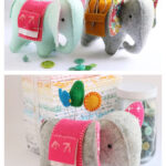 Elephant Sewing Caddy Sewing Pattern