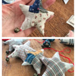 Jingle Scrap Stars Free Sewing Pattern