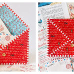 Letter to Santa Envelope Holder Free Sewing Pattern