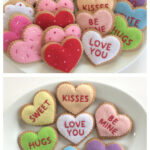 Felt Valentine Cookies Sewing Pattern