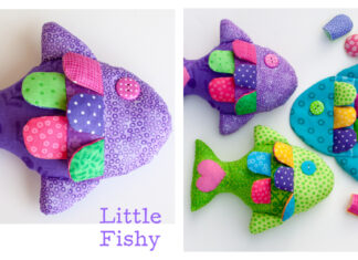 Little Fishy Toy Free Sewing Pattern