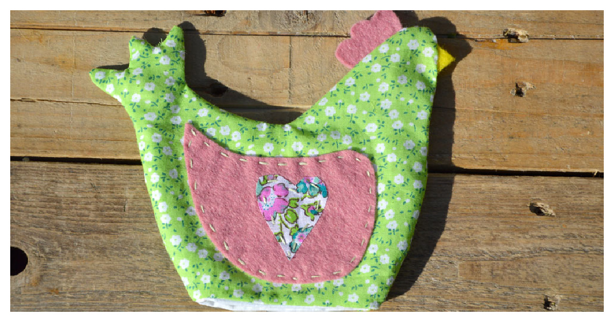 Chicken Easter Egg Cosy Free Sewing Pattern