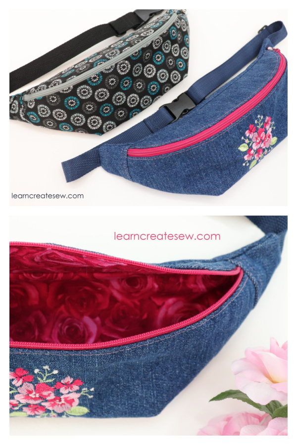 Classic Fanny Pack Free Sewing Pattern and Video Tutorial 