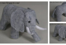 Stuffed Animal Elephant Free Sewing Pattern
