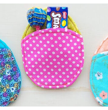 Easter Egg Treat Pouch Free Sewing Pattern