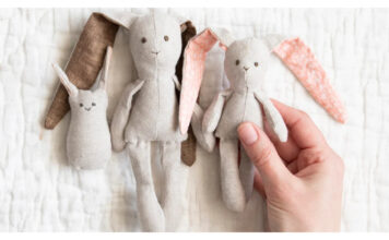 Mini Bunny Doll Free Sewing Pattern and Video Tutorial