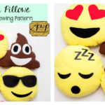 Emoji Pillows Free Sewing Pattern
