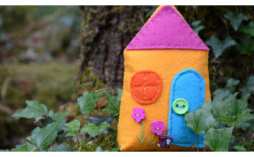 Small Fairy House Free Sewing Pattern