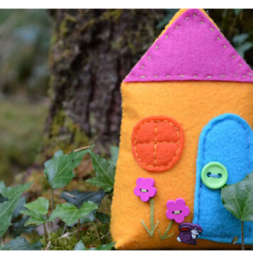 Small Fairy House Free Sewing Pattern