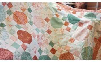 Stitched with Love Quilt Free Sewing Pattern