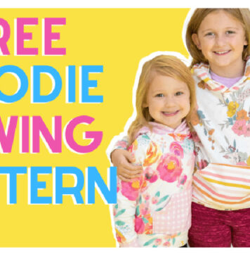 Kids Hoodie Free Sewing Pattern