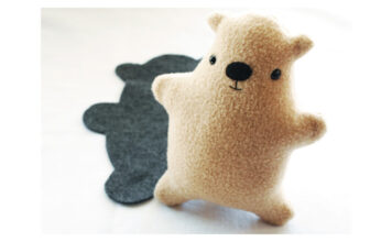 Baby Groundhog Softie Free Sewing Pattern