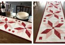 Nordic Star Table Runner Free Sewing Pattern