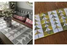 Mini Trees Table Runner Free Sewing Pattern