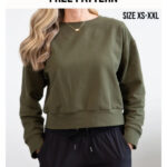 Casey Crop Sweatshirt Free Sewing Pattern