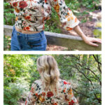 Peony Blouse Free Sewing Pattern
