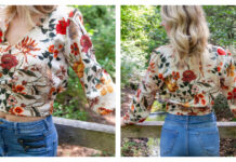 Peony Blouse Free Sewing Pattern