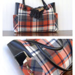 Plaid Flannel Tote Bag Free Sewing Pattern