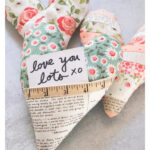 Stuffed Heart Free Sewing Pattern