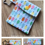 Keychain Envelope Pouch Free Sewing Pattern