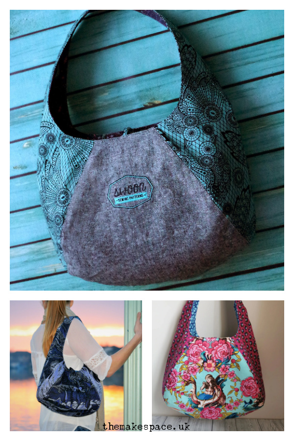 Laney Reversible Hobo Bag Free Sewing Pattern