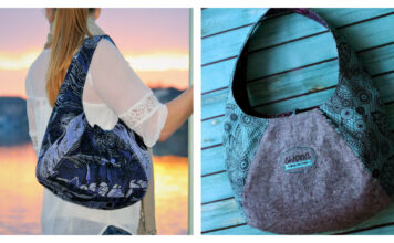 Laney Reversible Hobo Bag Free Sewing Pattern