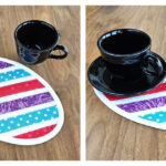 Oval Mug Mat Free Sewing Pattern