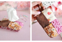 Scrappy Tissue Holder Free Sewing Pattern