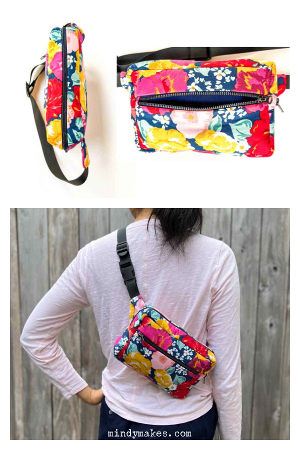 Simple Fanny Pack Free Sewing Pattern 