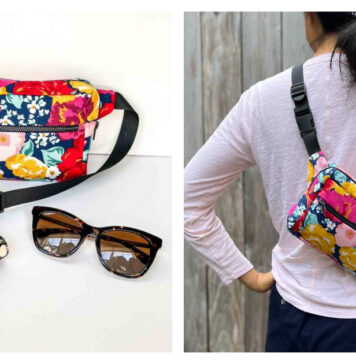 Simple Fanny Pack Free Sewing Pattern