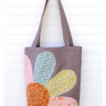 Spring Flower Tote Bag Free Sewing Pattern