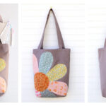 Spring Flower Tote Bag Free Sewing Pattern