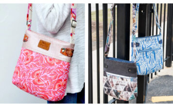 Tower Crossbody Bag Free Sewing Pattern