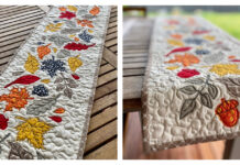 Autumn Fall Table Runner Free Sewing Pattern