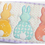Bunny Hop Mug Rug Sewing Pattern