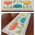 Flower Table Runner Free Sewing Pattern