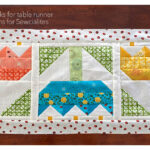 Flower Table Runner Free Sewing Pattern