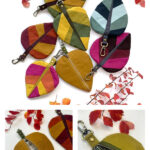 Leaf Shape Small Bag Sewing Pattern