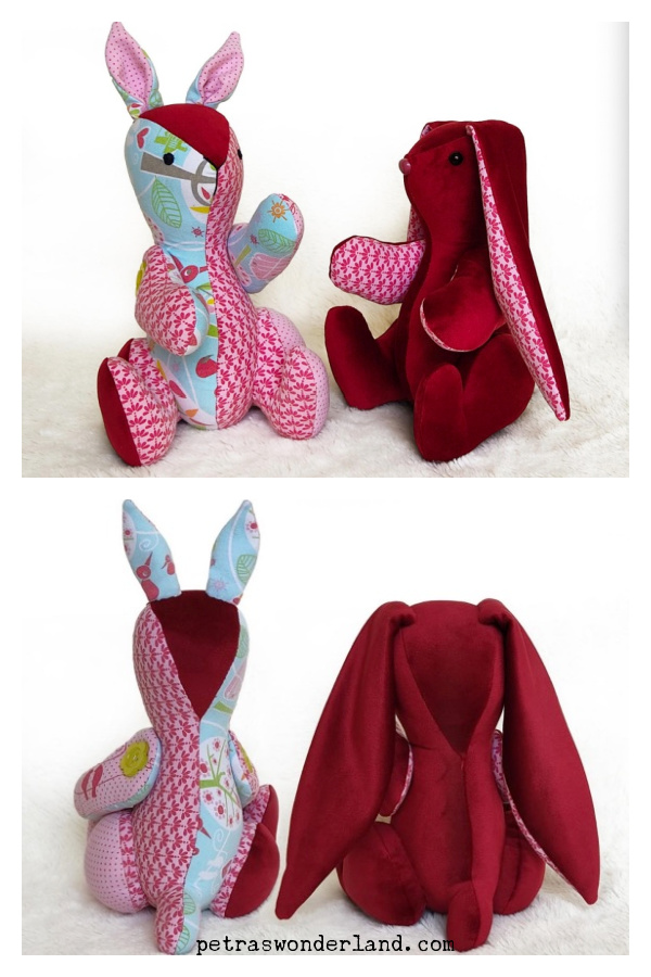 Memory Bunny Free Sewing Pattern