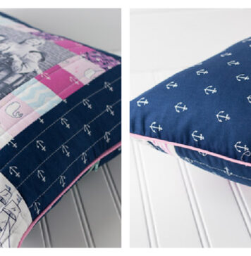 Memory Pillow Free Sewing Pattern