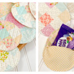 Patchwork Easter Eggs Free Sewing Pattern